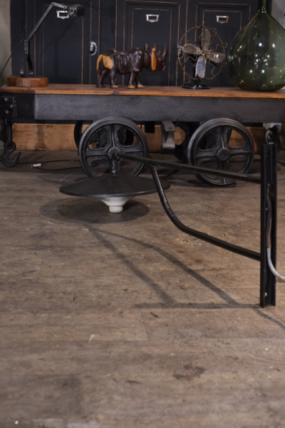 luminaire grande potence emaille 